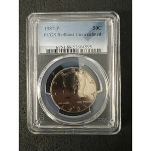 1987-P Kennedy Half Dollar - Brilliant Uncirculated